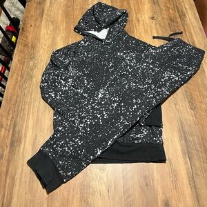 Under Armour Boy's Rival Fleece jogger set Medium